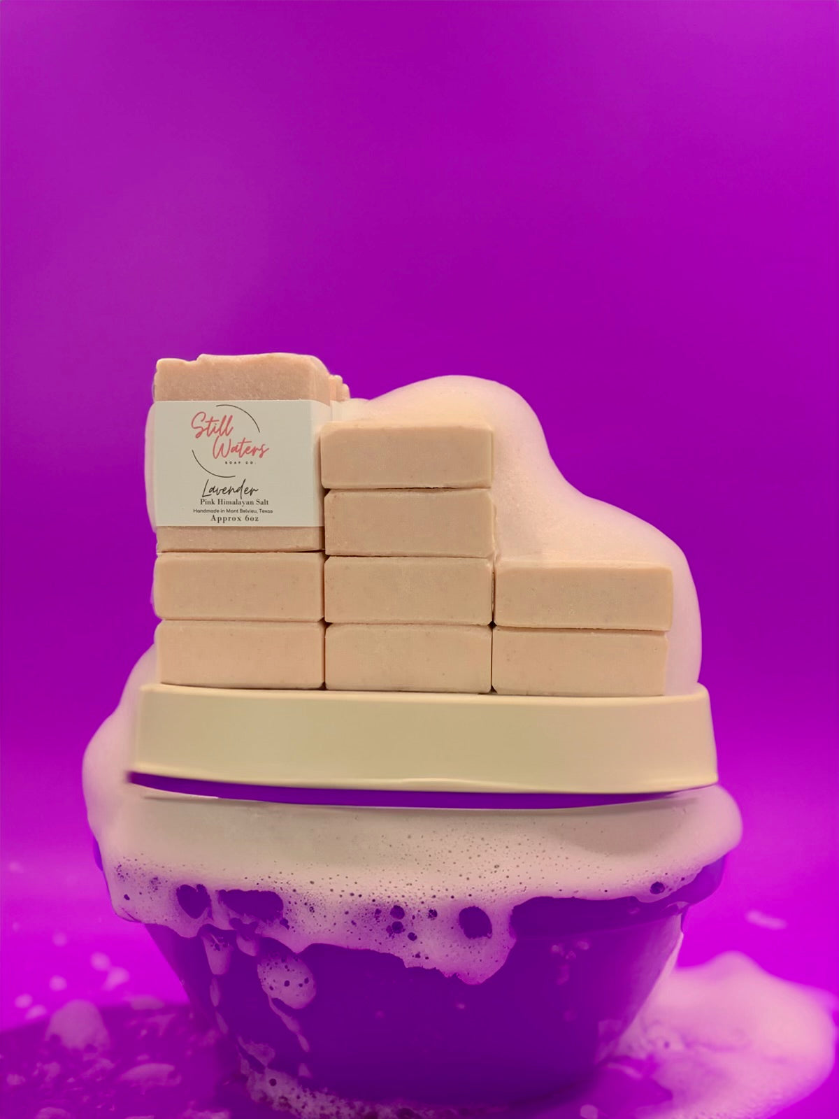 Lavender Pink Himalayan Salt Soap