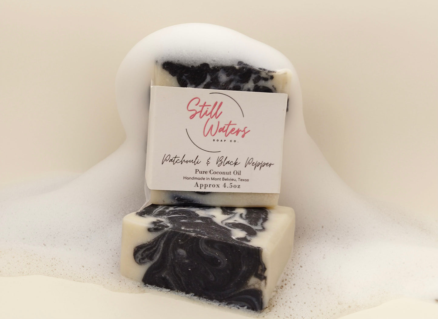 Patchouli & Black Pepper Pure Coconut Oil Soap