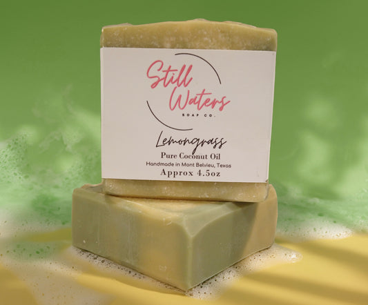 Lemongrass Pure Coconut Oil Soap